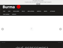 Tablet Screenshot of libreriaburma.es